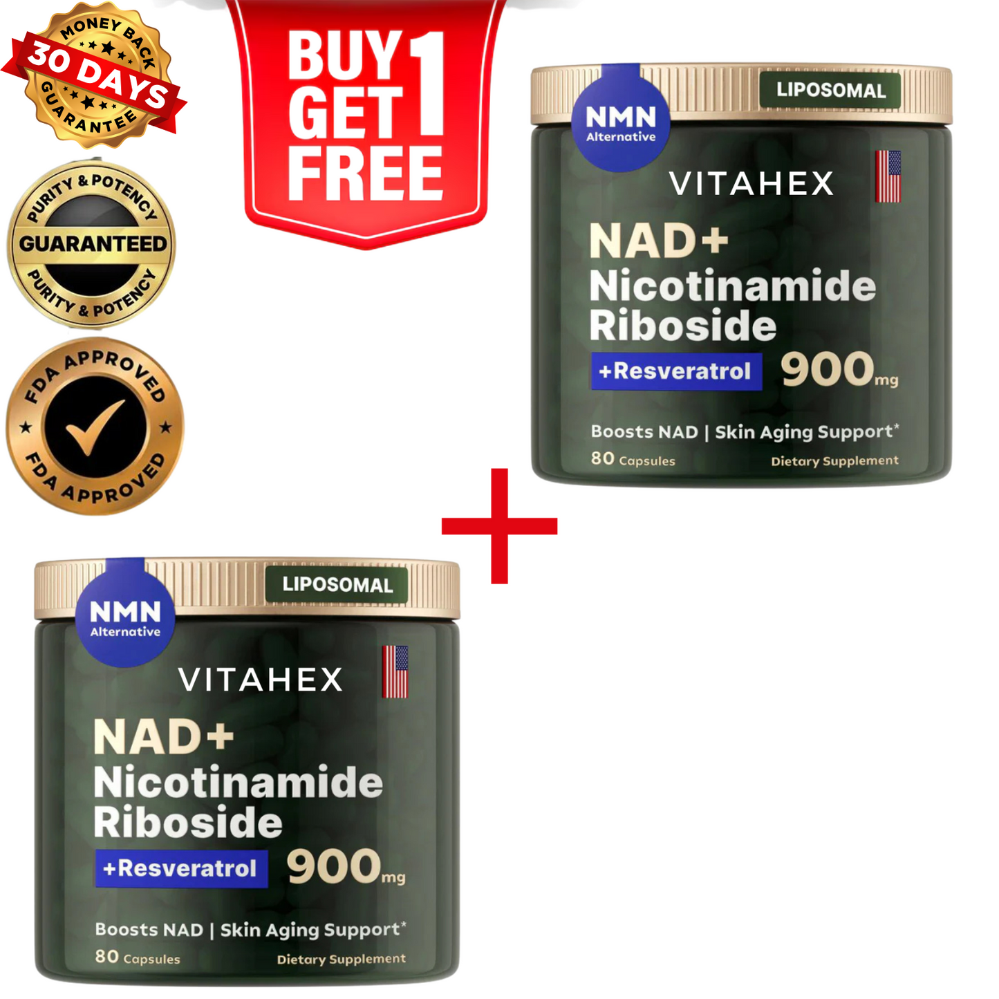 VitaHex™ - NAD+ Anti-Aging Support